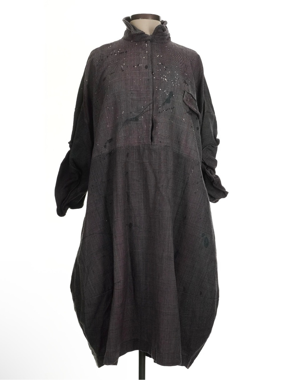 RUNDHOLZ Paint Splatter Lagenlook Dress Size Small VGUC